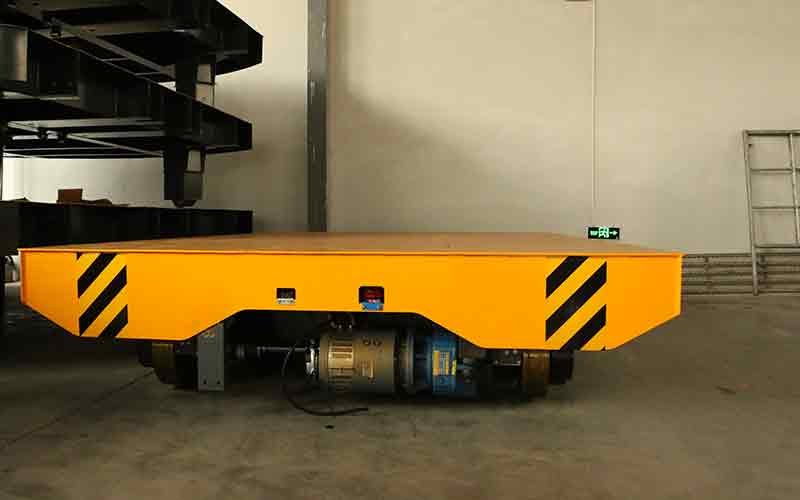 電纜卷筒配電電動平板車和拖纜配電