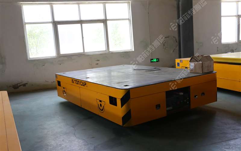 恭喜帕菲特在宿遷成功交付一臺電纜卷筒軌道車