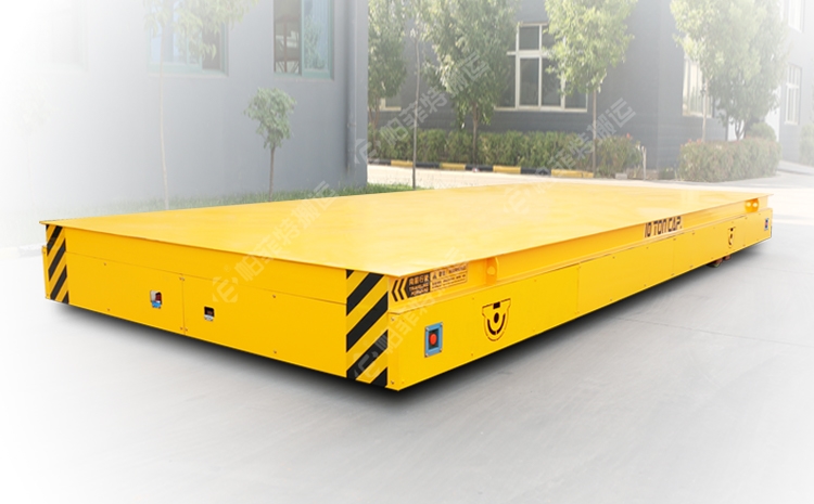 湖北軌道平車案例:埃夫特智能裝備訂購帕菲特8噸軌道平車