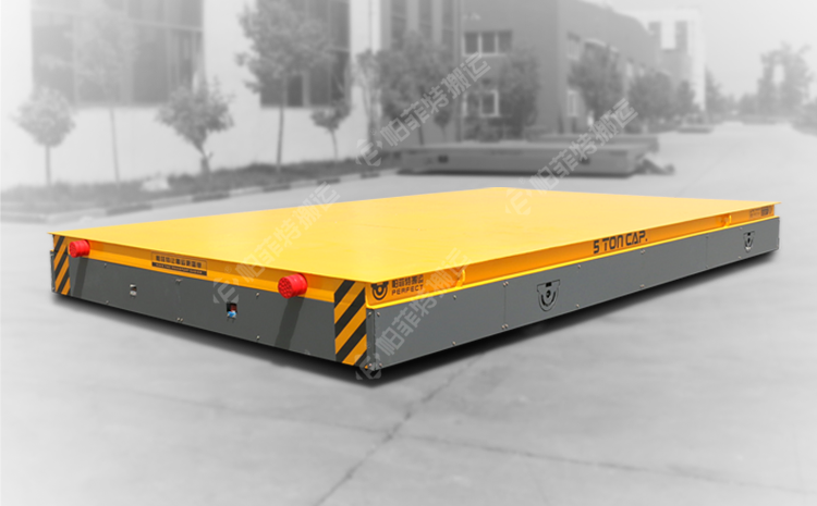 帕菲特50噸無軌電動平車項(xiàng)目在山東濟(jì)寧交付