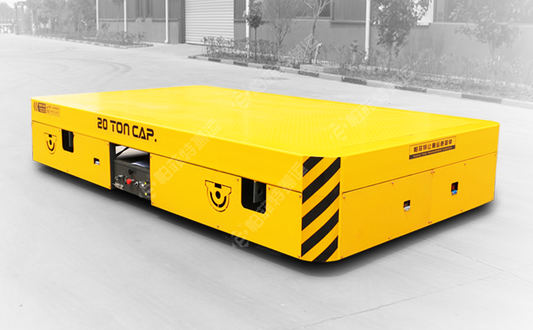 湖南邵陽:帕菲特交付1臺車間無軌膠輪電動平車