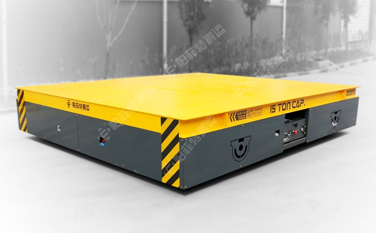 ?廣東湛江:帕菲特交付1臺板材轉彎無軌電動平車