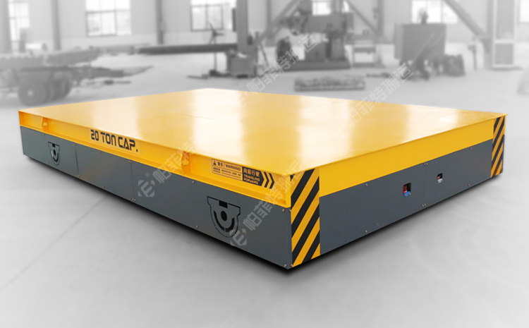 湖北武漢:帕菲特交付1臺 10噸RGV軌道電動平車