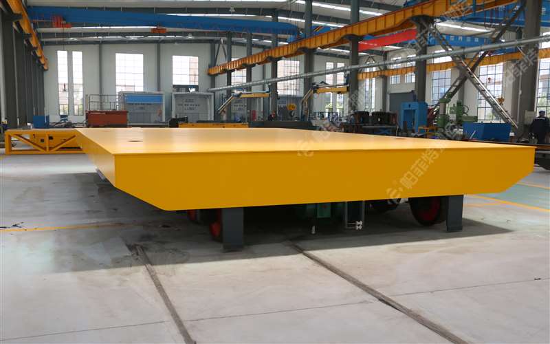 浙江杭州:帕菲特交付一臺軌道轉盤平臺車