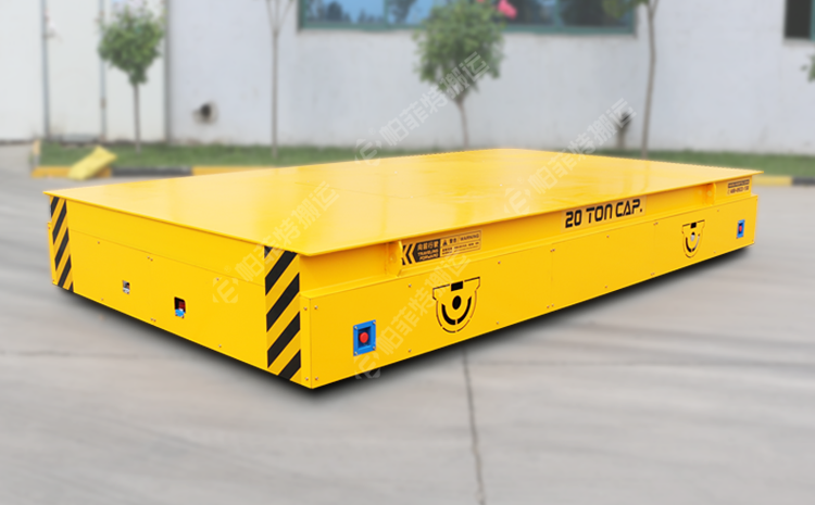 安徽合肥10噸廠區電動平板車發貨成功