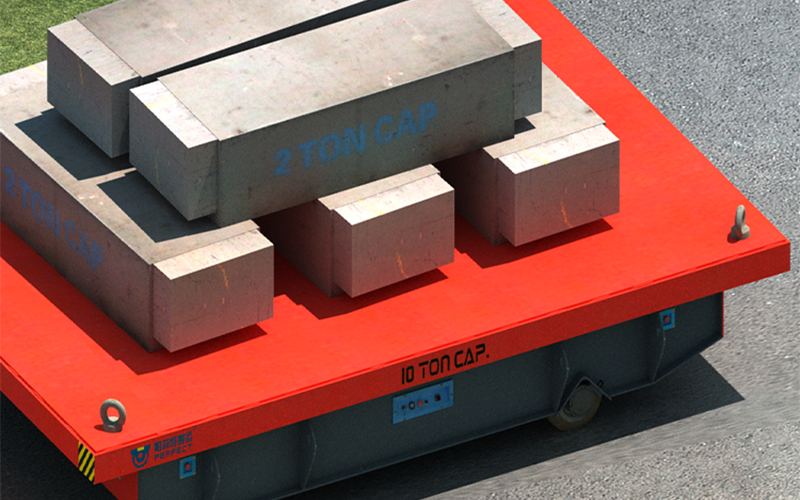 四川德陽30噸蓄電池電動平車發貨成功