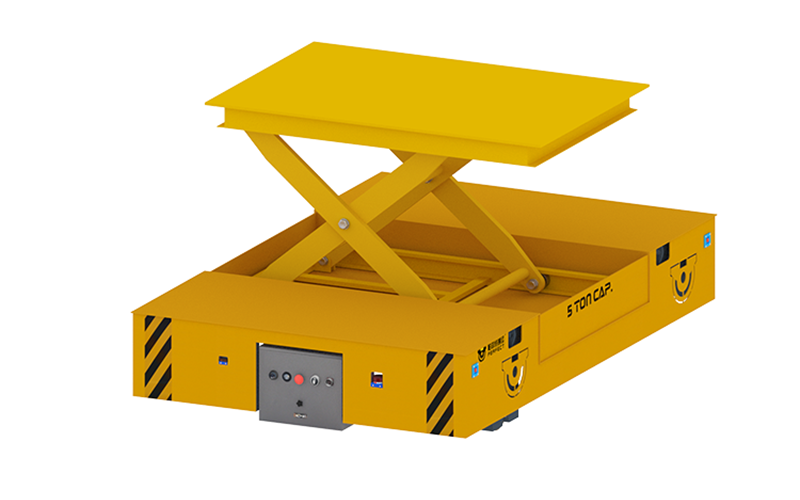 安徽鐵棒料30噸蓄電動電動平車發(fā)貨成功